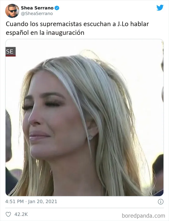 20 de las reacciones más divertidas del Día de la Inauguración de la legislatura de Biden