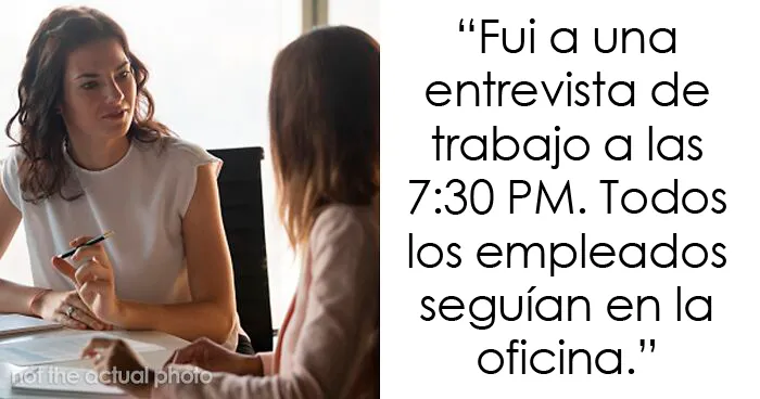 La gente comparte las señales de alarma en las entrevistas de trabajo que te alertan de que "trabajar aquí sería un asco" (30 respuestas)