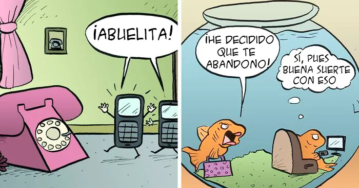 Este dibujante de cómics hace reír a la gente con chistes de una sola viñeta (18 cómics)