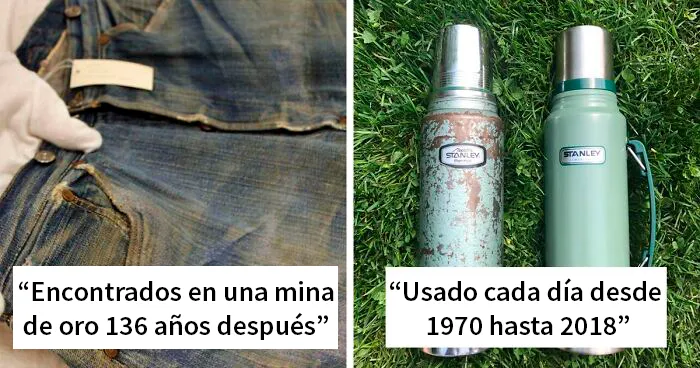 50 Objetos que han sobrevivido al paso del tiempo
