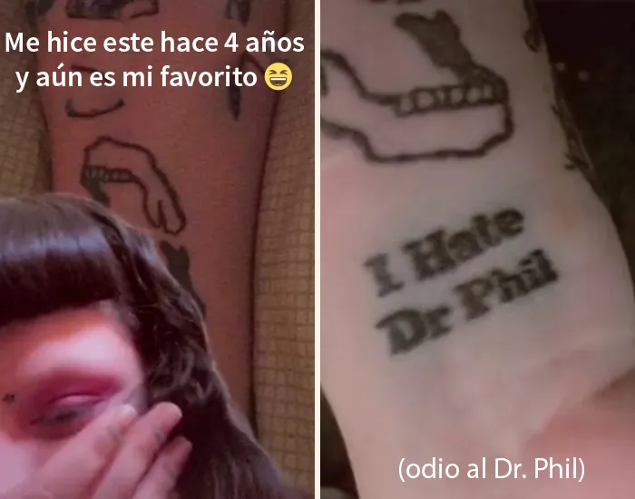 “¿Cuál es el tatuaje más estúpido que te hayas hecho?” Y 30 personas mostraron los suyos