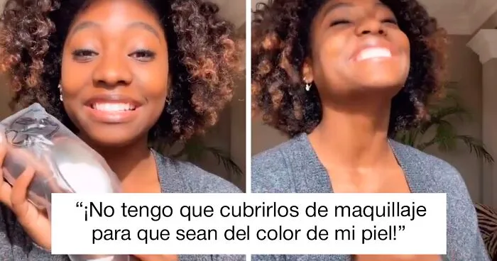 Después de años de cubrir sus zapatillas de punta con maquillaje, esta bailarina de 18 años recibe un par que combina con su color de piel
