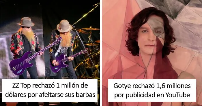 25 Celebridades que rechazaron enormes cantidades de dinero