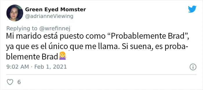 20 Personas que usaron nombres divertidos para salvar contactos en sus móviles