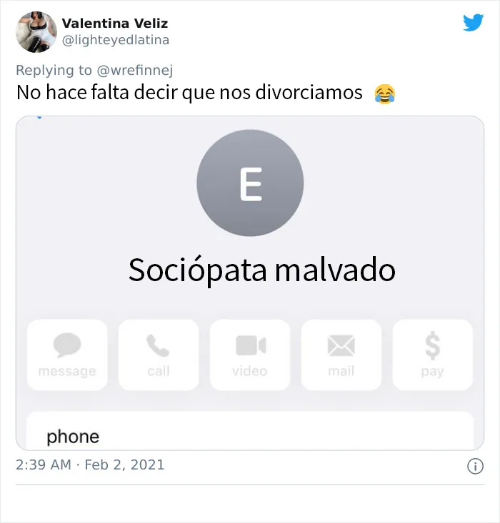 20 Personas que usaron nombres divertidos para salvar contactos en sus móviles