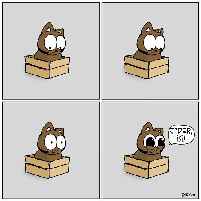Este artista resume su vida con un gato en 20 cómics