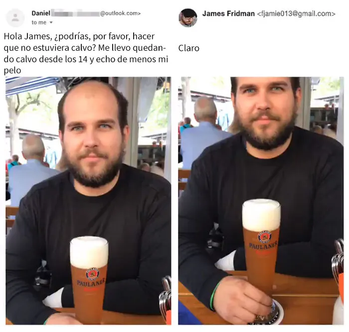 Vuelve el troll del Photoshop que se toma las peticiones muy literalmente, y el resultado es divertidísimo (17 imágenes)