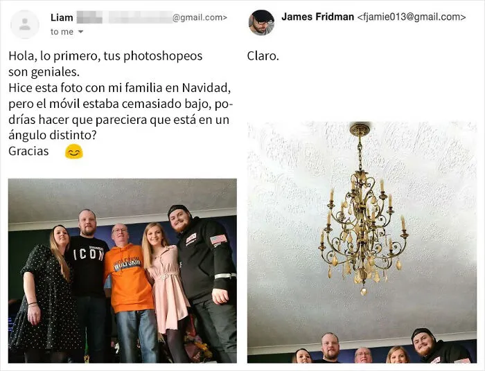 Vuelve el troll del Photoshop que se toma las peticiones muy literalmente, y el resultado es divertidísimo (17 imágenes)