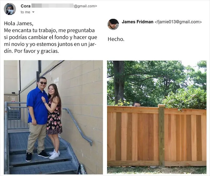 Vuelve el troll del Photoshop que se toma las peticiones muy literalmente, y el resultado es divertidísimo (17 imágenes)
