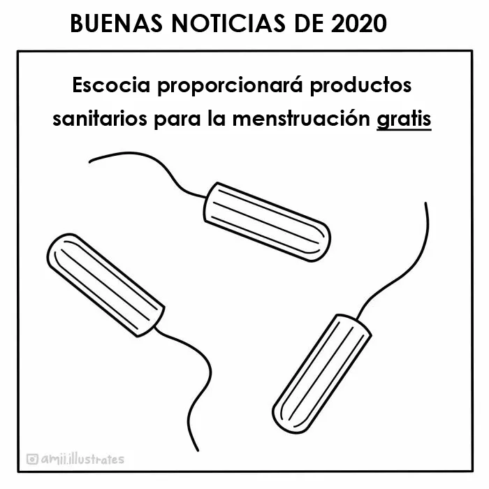 Esta artista ilustra "buenas noticias", y aquí tienes 20 que te alegrarán