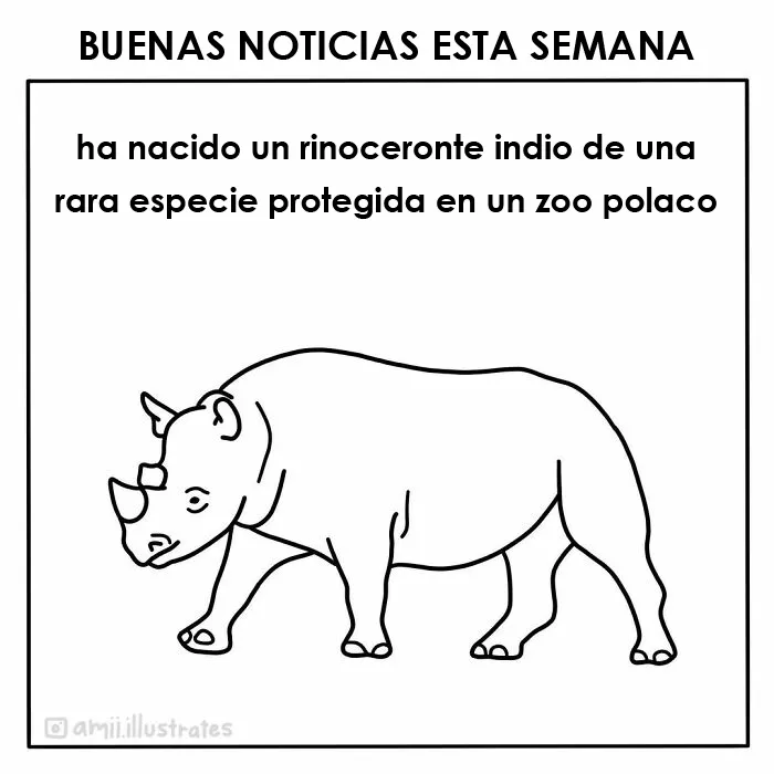 Esta artista ilustra "buenas noticias", y aquí tienes 20 que te alegrarán