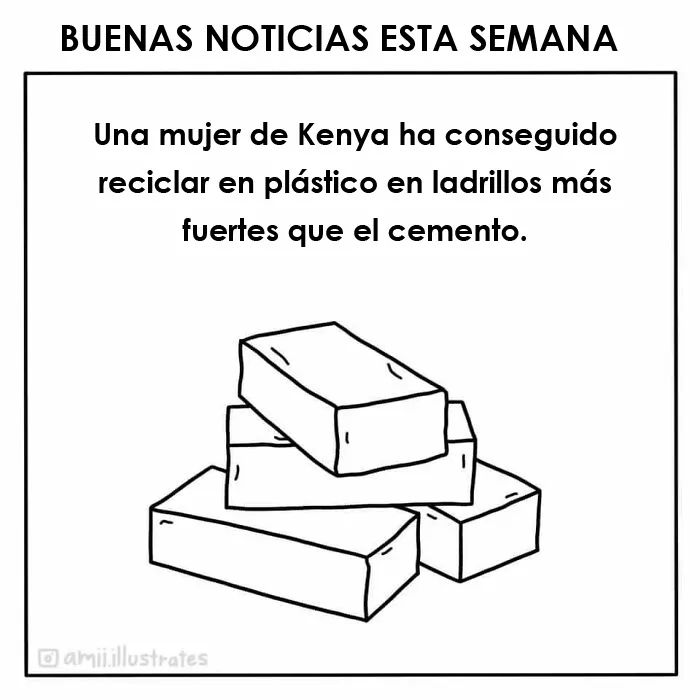 Esta artista ilustra "buenas noticias", y aquí tienes 20 que te alegrarán