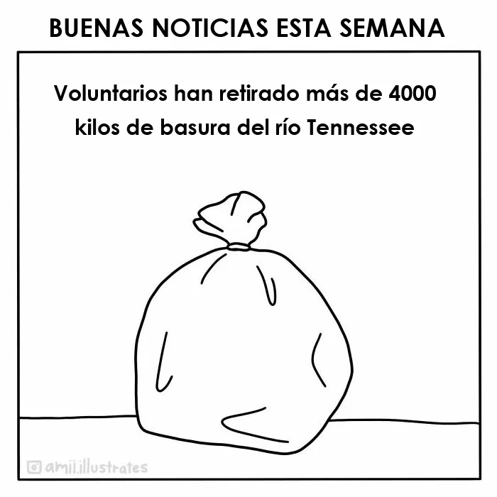 Esta artista ilustra "buenas noticias", y aquí tienes 20 que te alegrarán