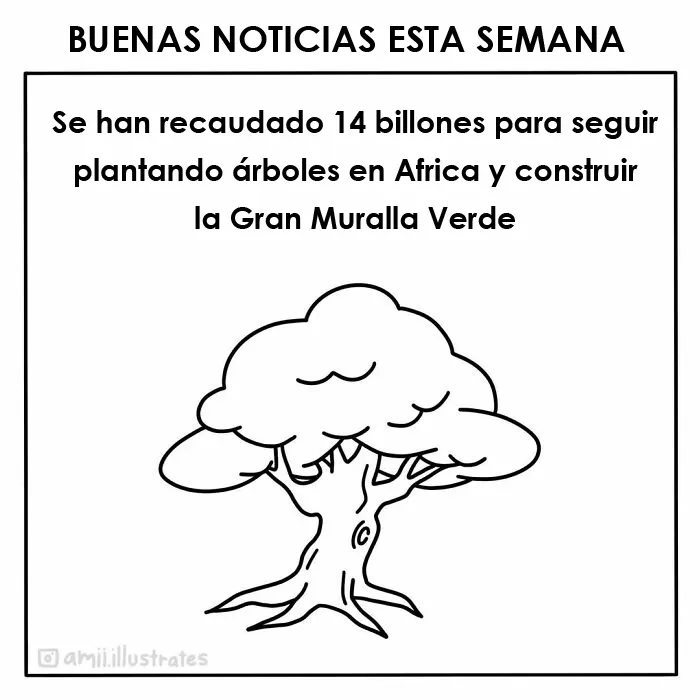 Esta artista ilustra "buenas noticias", y aquí tienes 20 que te alegrarán