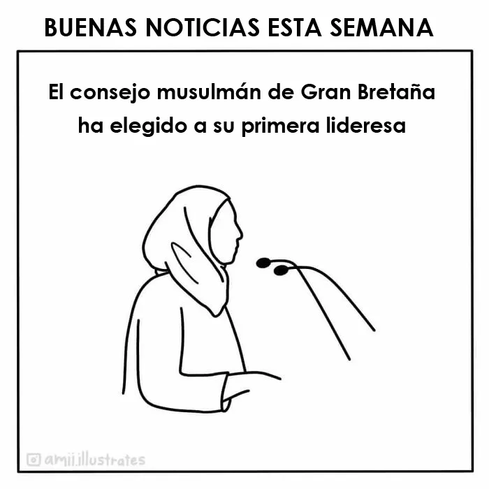 Esta artista ilustra "buenas noticias", y aquí tienes 20 que te alegrarán