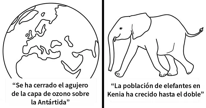 Esta artista ilustra "buenas noticias", y aquí tienes 20 que te alegrarán