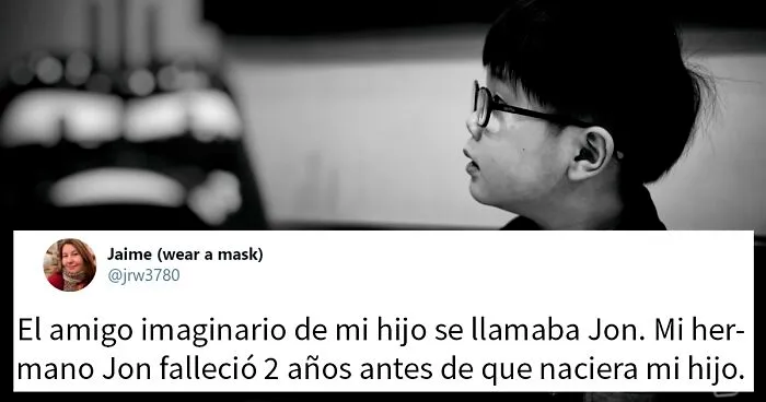 20 Historias tan divertidas como terribles sobre los amigos imaginarios de los niños