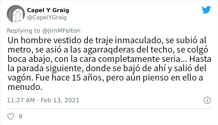 La gente comparte las cosas más extravagantes que han visto en el transporte público (20 tuits)