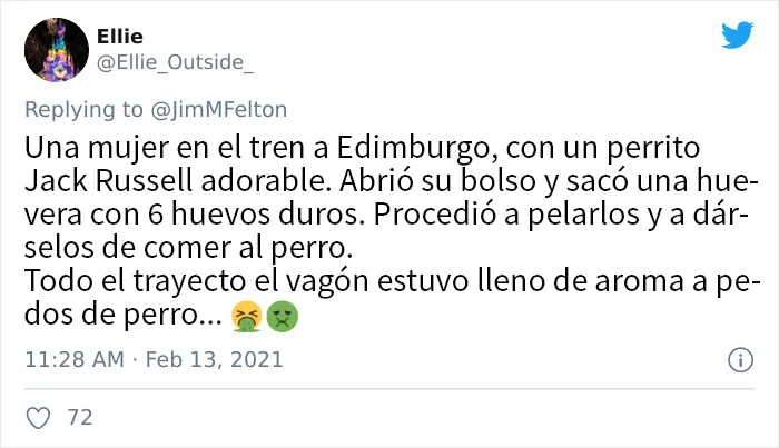 La gente comparte las cosas más extravagantes que han visto en el transporte público (20 tuits)