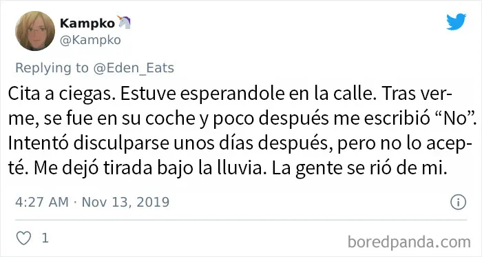 20 Historias de rechazos desagradables compartidas en este hilo viral