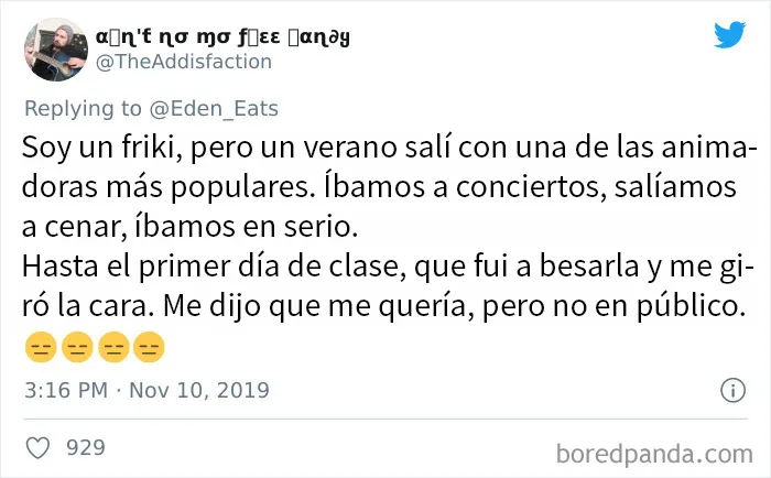 20 Historias de rechazos desagradables compartidas en este hilo viral