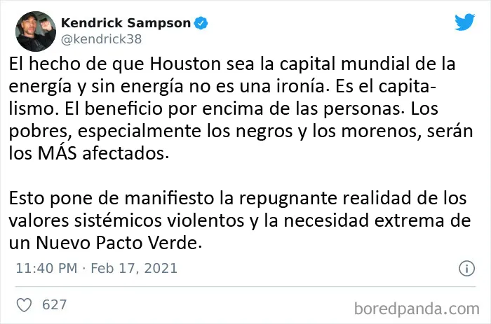 18 Publicaciones que explican cómo lo que les pasó a los texanos es culpa de la avaricia de los ricos