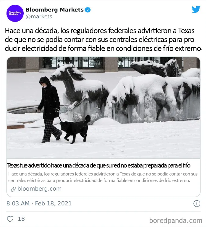 18 Publicaciones que explican cómo lo que les pasó a los texanos es culpa de la avaricia de los ricos