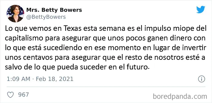 18 Publicaciones que explican cómo lo que les pasó a los texanos es culpa de la avaricia de los ricos
