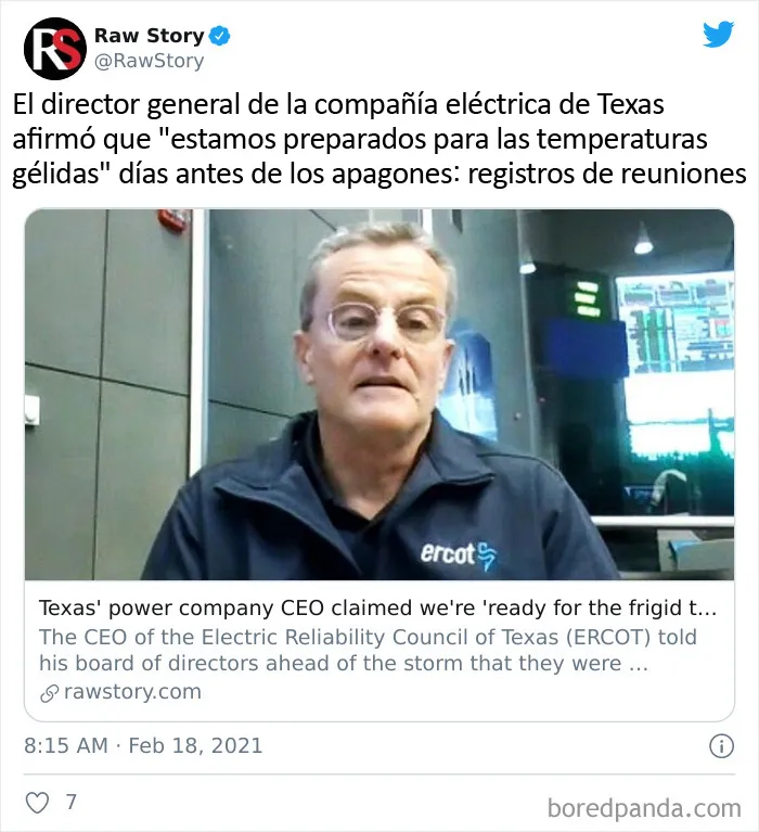 18 Publicaciones que explican cómo lo que les pasó a los texanos es culpa de la avaricia de los ricos