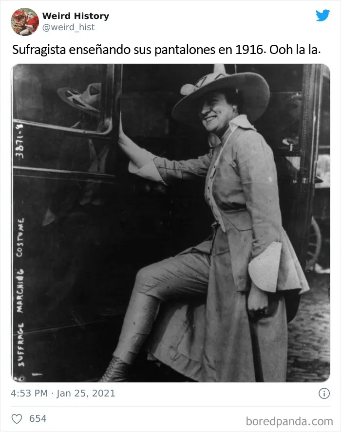 La cuenta de ‘Weird History’ comparte cosas interesantes, divertidas y extrañas que han ocurrido en la Historia (nuevas imágenes)