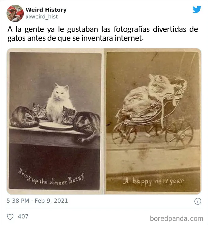 La cuenta de ‘Weird History’ comparte cosas interesantes, divertidas y extrañas que han ocurrido en la Historia (nuevas imágenes)