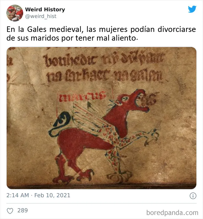 La cuenta de ‘Weird History’ comparte cosas interesantes, divertidas y extrañas que han ocurrido en la Historia (nuevas imágenes)