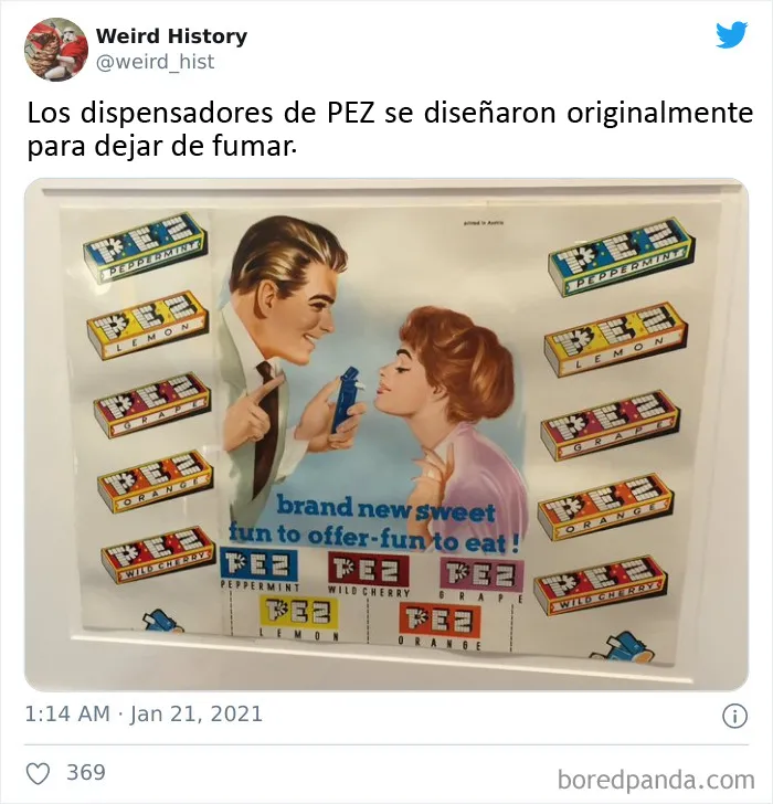La cuenta de ‘Weird History’ comparte cosas interesantes, divertidas y extrañas que han ocurrido en la Historia (nuevas imágenes)