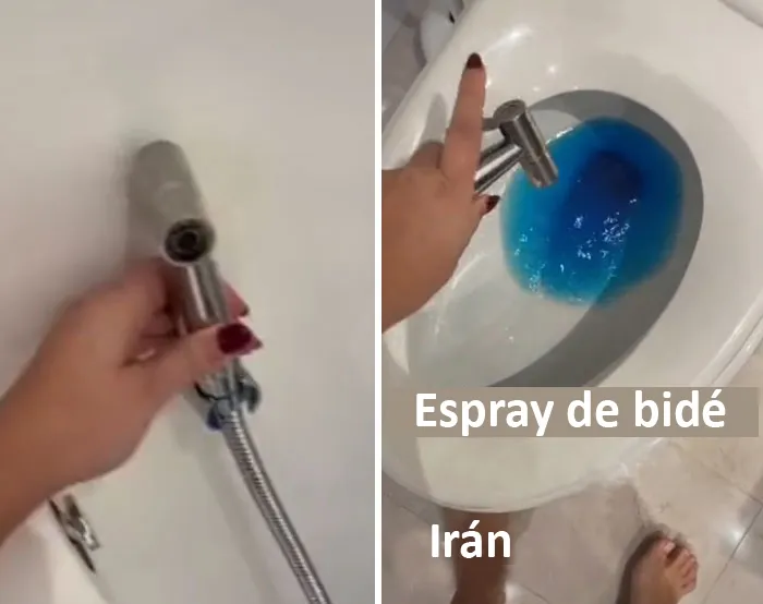 Espray de bidé En Irán