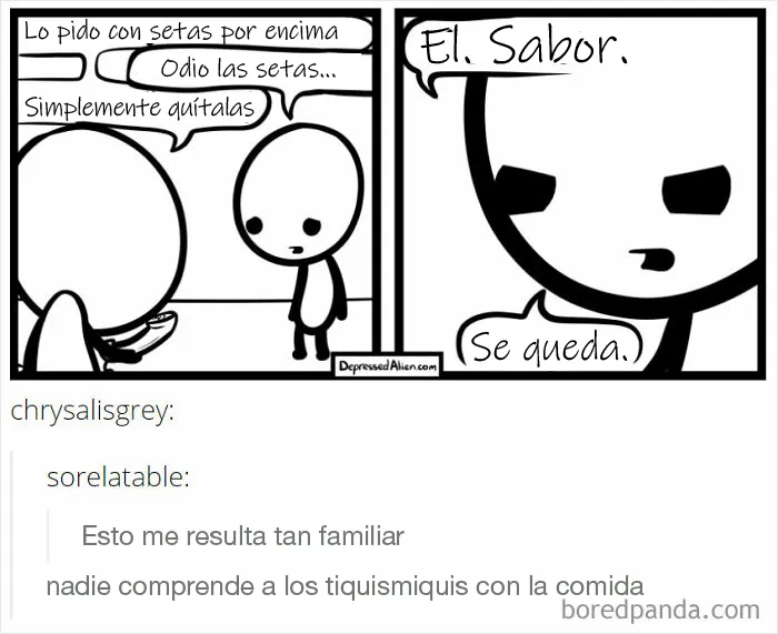 20 Memes y chistes para que los tiquismiquis con la comida se sientan señalados