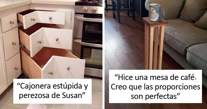 En este grupo online se aprecian las habilidades de carpintería, y aquí tienes 50 de sus mejores publicaciones