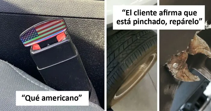 50 Mecánicos que hicieron fotos de lo que tenían que arreglar para que otros les creyeran (nuevas imágenes)