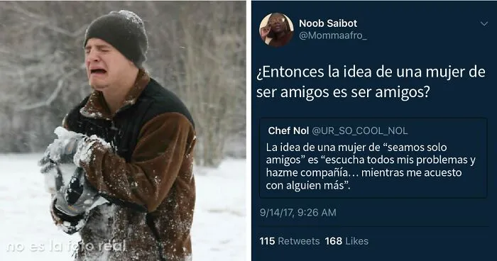 Esta mujer explica la diferencia entre cómo ven los hombres y las mujeres la amistad tras encontrar una definición humorística de 'Friendzone'