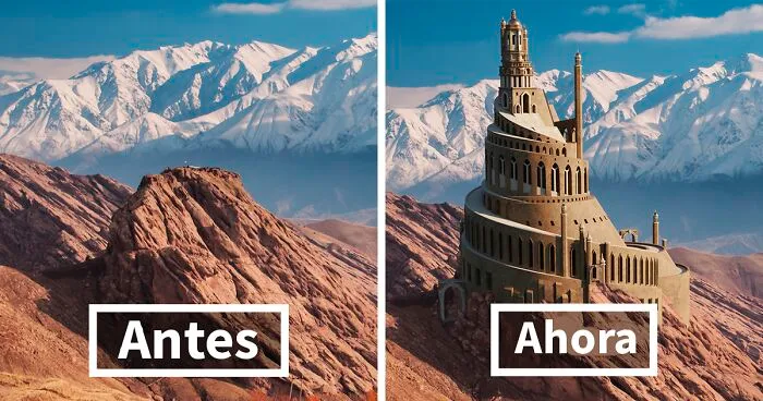 Estos diseñadores gráficos muestran el aspecto de 6 castillos asiáticos antes de caer en ruinas