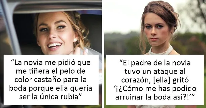 30 Ocasiones en las que novias "bridezilla" dejaron sin palabras a los invitados de su boda
