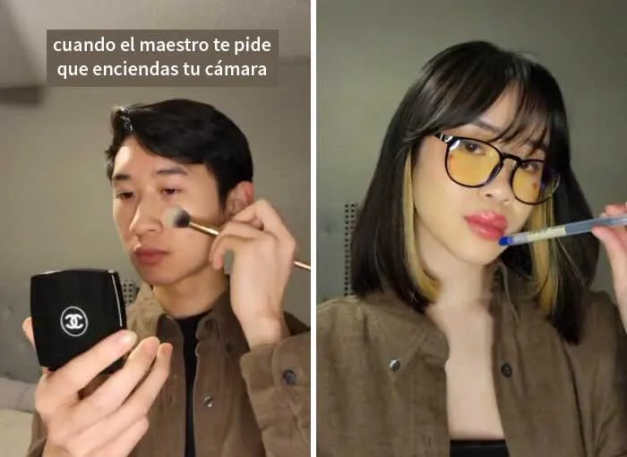 30 Personas que revelaron cómo se ven normalmente y su aspecto cuando hacen 'Catfishing'