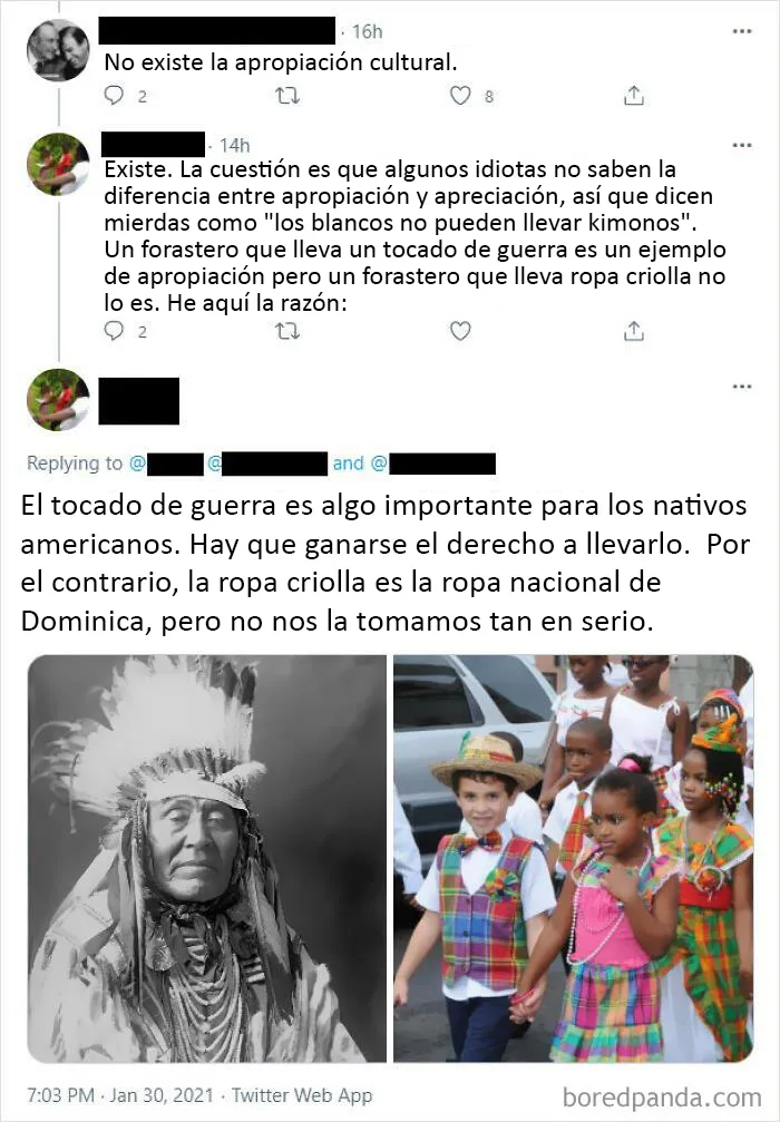 Apropiación Cultural  vs. Apreciación Cultural 