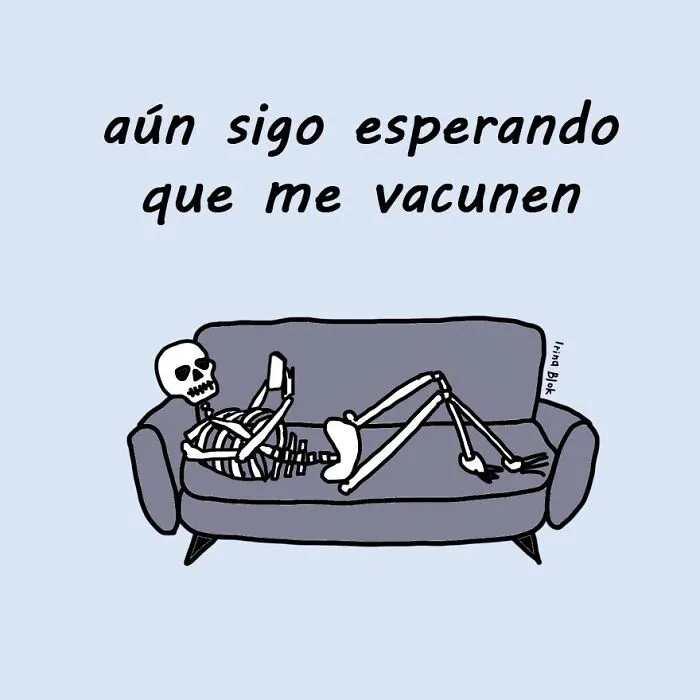 Esperando La Vacuna