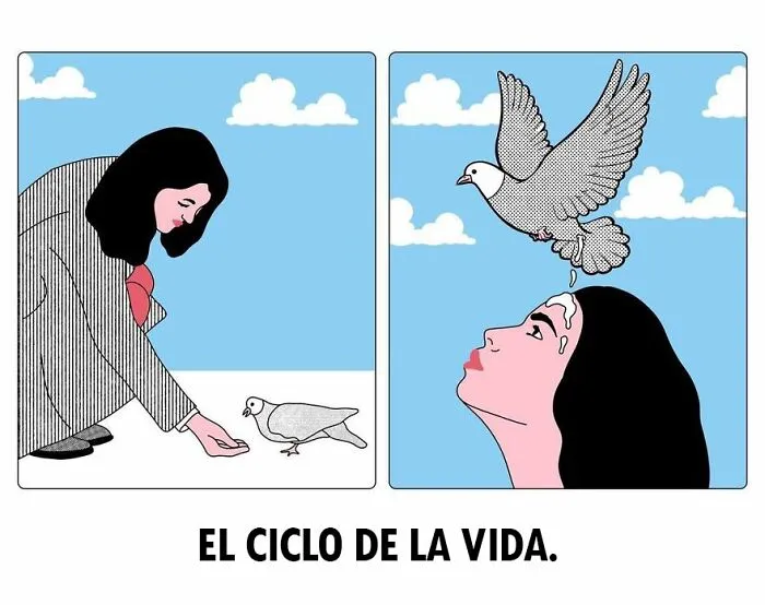 21 Cómics sin remordimientos creados por un artista que se ríe de todo