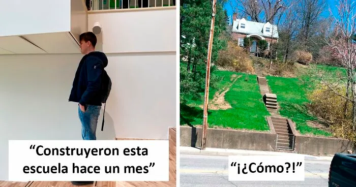 45 Fallos épicos en el diseño de escaleras que podrían descalabrarte (nuevas fotos)