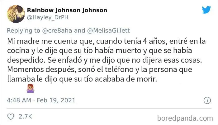25 padres comparten frases escalofriantes que dijeron sus hijos y que no pueden olvidar