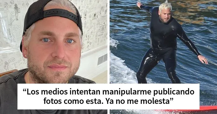 El actor Jonah Hill responde a "años de burlas públicas" sobre su cuerpo después de que la prensa publicara su foto sin camiseta