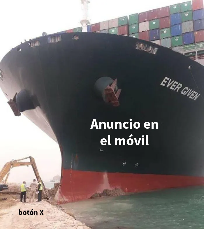 La gente se parte de risa con estos 20 memes sobre el barco atorado en el Canal de Suez