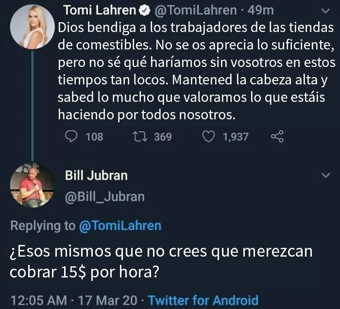 20 Brillantes respuestas de la gente ante quienes no quieren que aumente el salario mínimo en EEUU