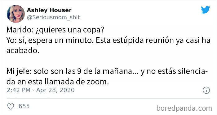 20 Divertidos tuits de personas hartas de las llamadas por Zoom